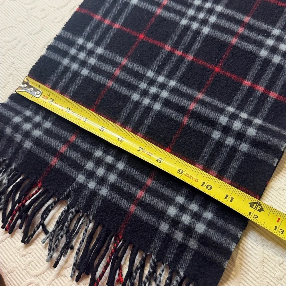 Burberry Cashmere Scarf. Made in England.